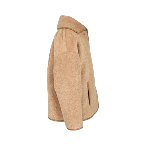 Max Mara Studio Long-Sleeved Button-Up Jacket