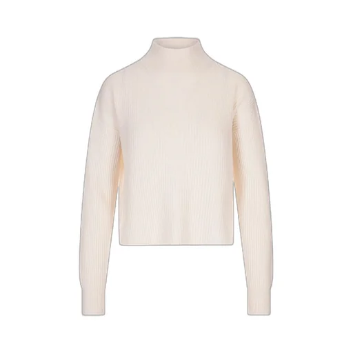 Max Mara Studio Mock Neck Ribbed Jumper