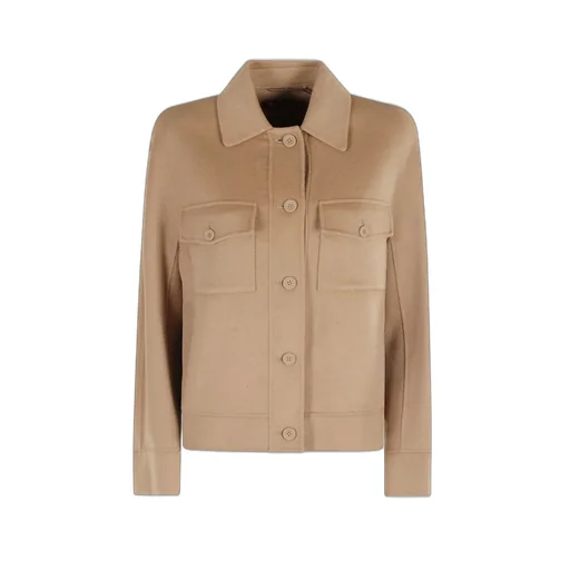 Max Mara Studio Fiero Button-Up Jacket