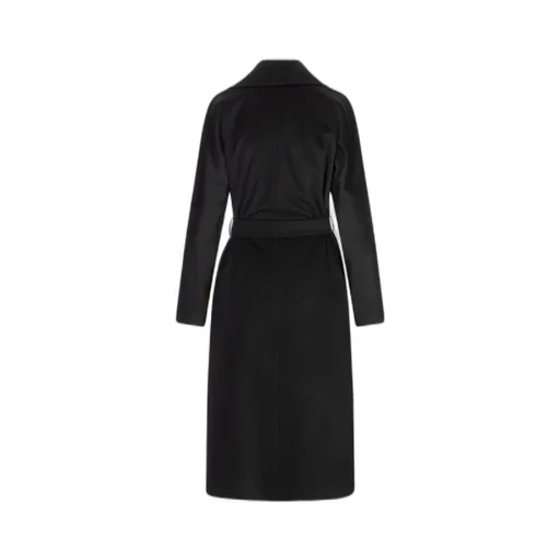 Max Mara Studio Euclide Belted Long-Sleeved Coat