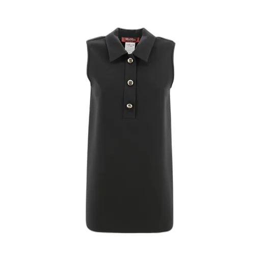 Max Mara Studio Sleeveless Polo Shirt