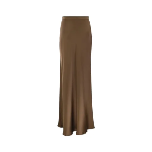 Max Mara Studio Rimini Satin Midi Skirt