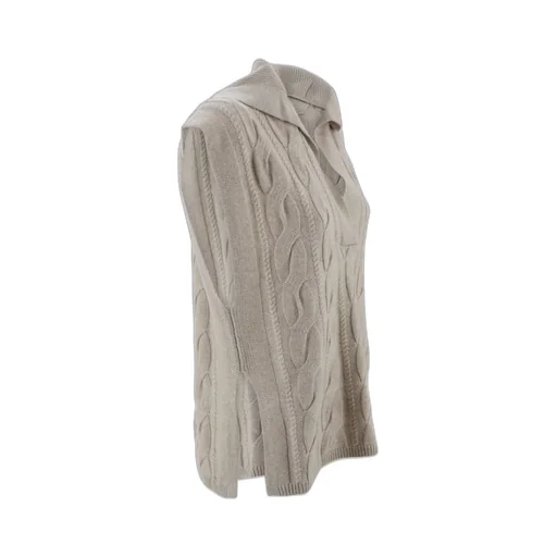 Max Mara Studio Knitted Polo Vest