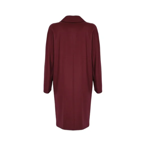 Max Mara Studio Agenda Double-Breasted Long Coat