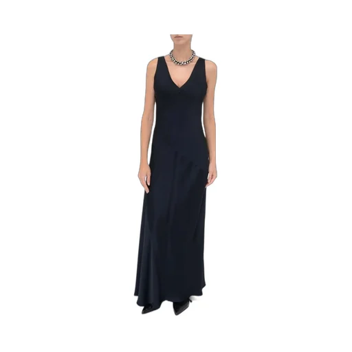 Max Mara Studio V-Neck Sleeveless Dress