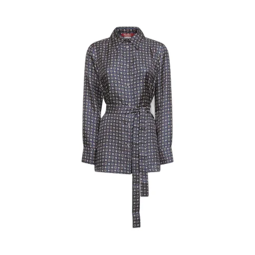 Max Mara Studio Pattern-Printed Shirt