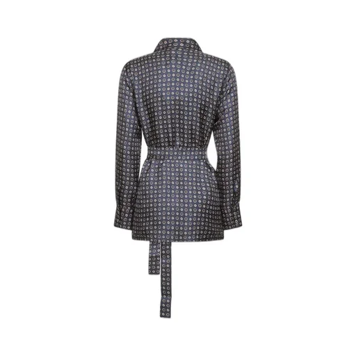 Max Mara Studio Pattern-Printed Shirt