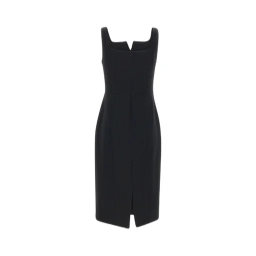 Max Mara Studio Back Slit Sleeveless Dress