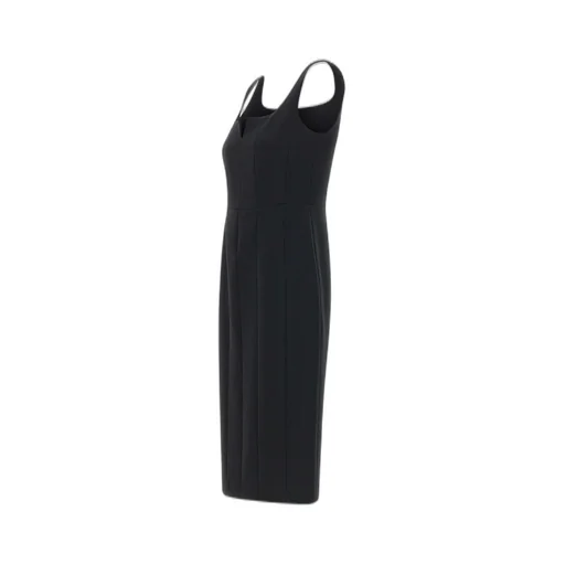 Max Mara Studio Back Slit Sleeveless Dress