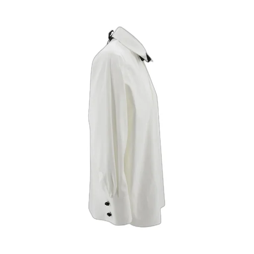 Max Mara Studio Roll Bow Embellished Shirt