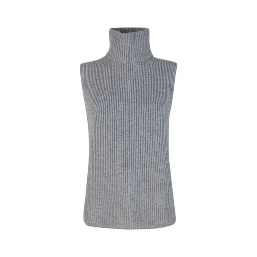 Max Mara Studio High Neck Sleeveless Vest