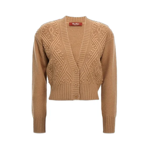 Max Mara Studio Buttoned V-Neck Cardigan