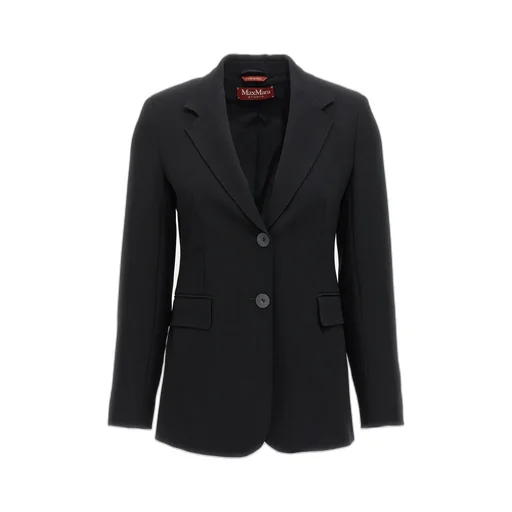 Max Mara Studio Linz Single-Breasted Long-Sleeved Blazer