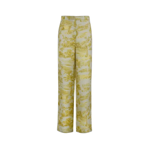 Max Mara Studio Zeus All-Over Printed Trousers