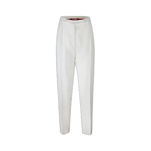 Max Mara Studio Eguale Pleat Detailed Tapered Trousers
