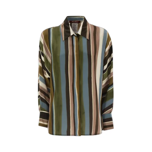 Max Mara Studio Arpe Striped Shirt