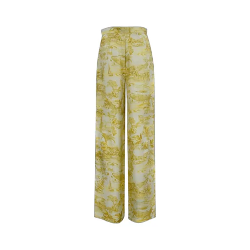 Max Mara Studio Zeus All-Over Printed Trousers