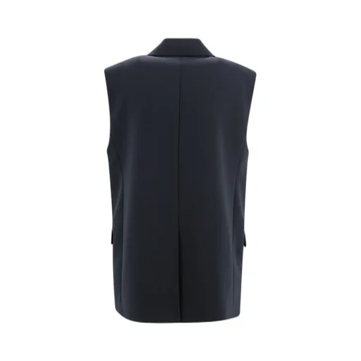 Max Mara Studio Pomez Double-Breasted Gilet