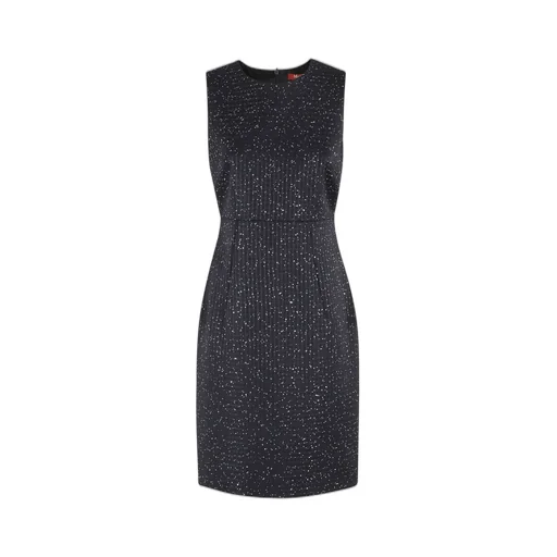 Max Mara Studio Embellished Sleeveless Dress