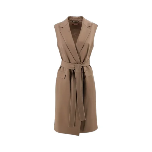 Max Mara Studio Afgano Belted Gilet
