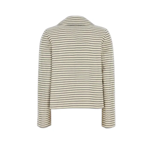 Max Mara Studio Assuan Striped Double-Breasted Jacket
