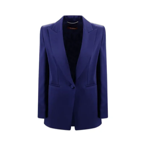 Max Mara Studio Galazia Single-Breasted Tailored Blazer