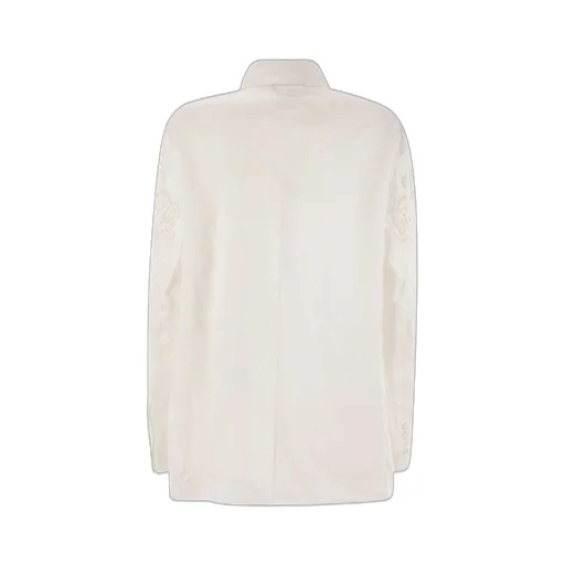 Max Mara Studio Angizia Embroidered Oversized Jacket