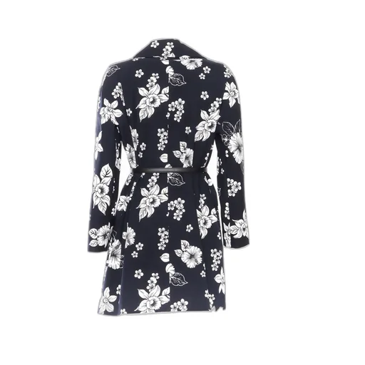 Max Mara Studio Viterbo All-Over Patterned Coat