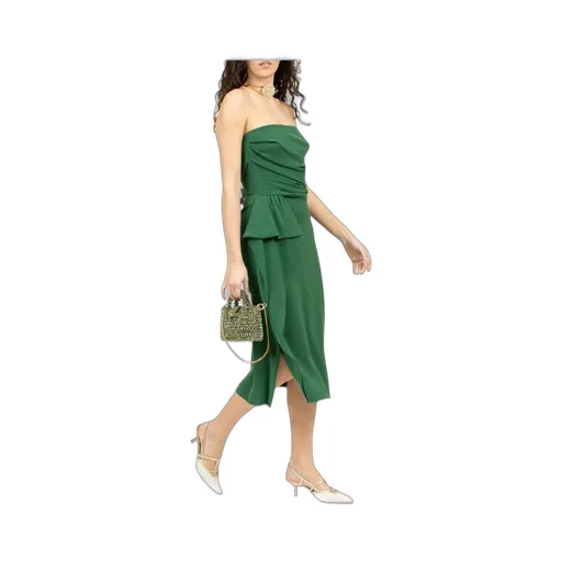 Max Mara Studio Strapless Midi Dress