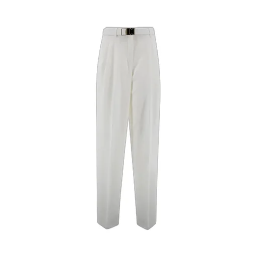 Max Mara Studio Neottia Belted Wide Leg Trousers