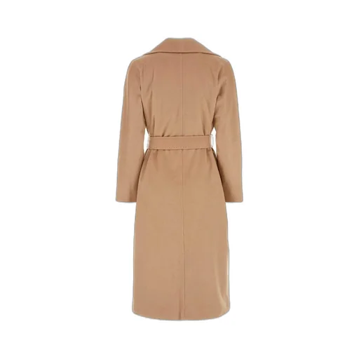 Max Mara Studio Belted Long-Sleeved Coat