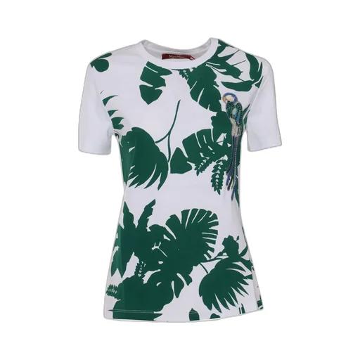 Max Mara Studio Embellished Crewneck T-Shirt