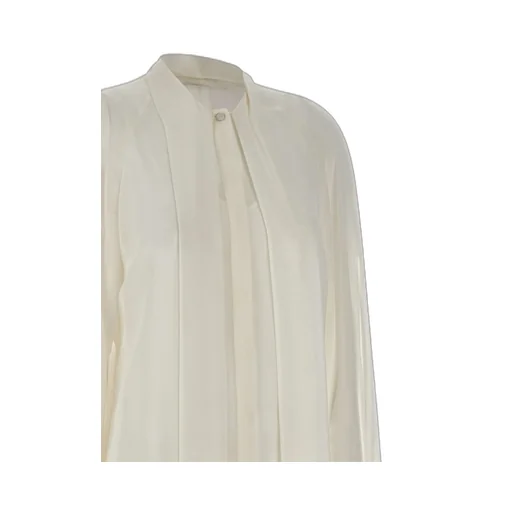Max Mara Studio Pussy-Bow Long-Sleeved Top