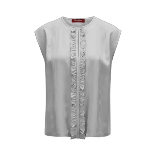 Max Mara Studio Crewneck Sleeveless Top