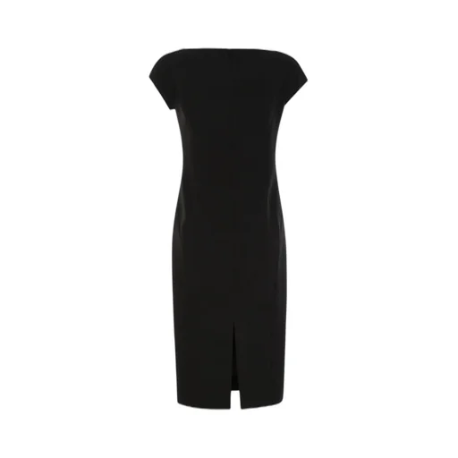 Max Mara Studio Visby V-Neck Short-Sleeved Dress