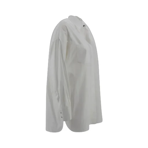 Max Mara Studio Button-Up Long-Sleeved Shirt