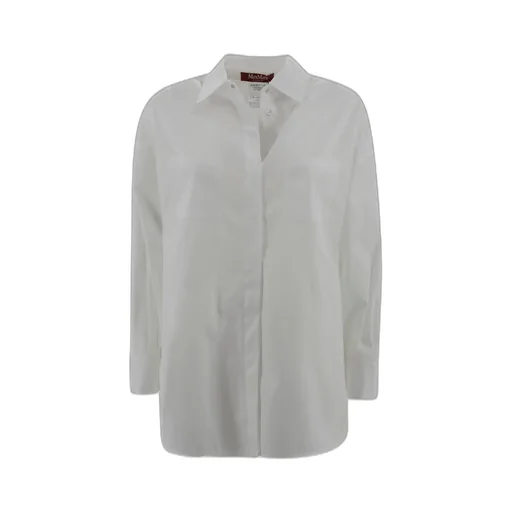 Max Mara Studio Button-Up Long-Sleeved Shirt