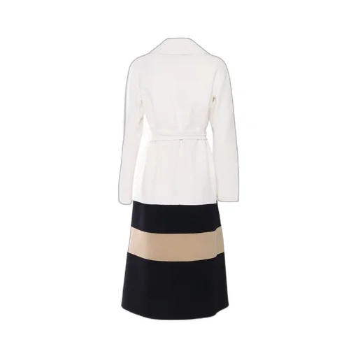 Max Mara Studio Arena Belted Panelled Coat