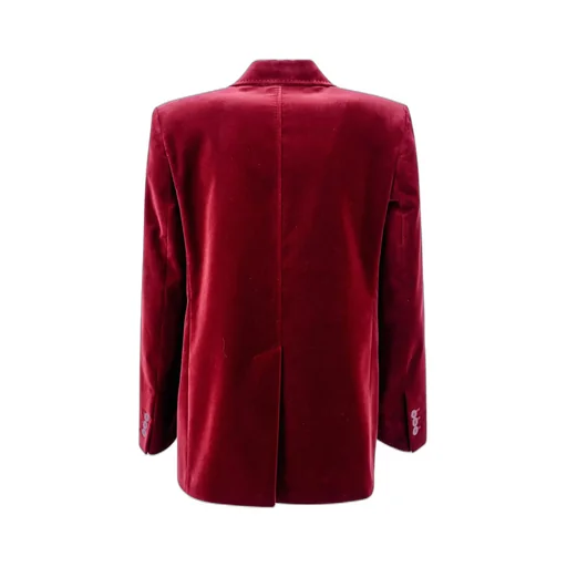 Max Mara Studio Digione Double-Breasted Long-Sleeved Jacket