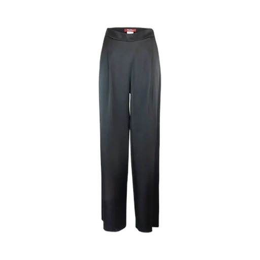 Max Mara Studio High Waist Straight Leg Trousers