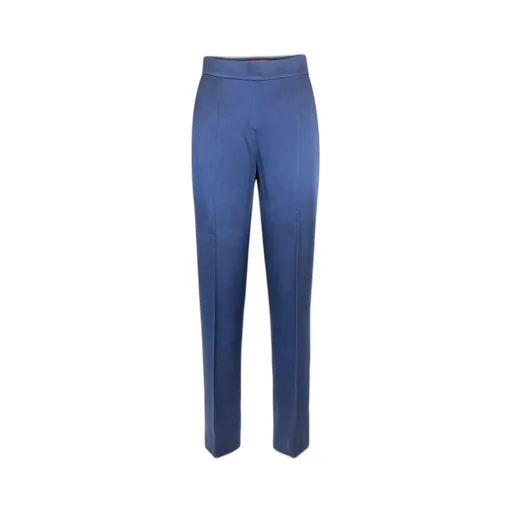 Max Mara Studio Envers Satin Cigarette Trousers
