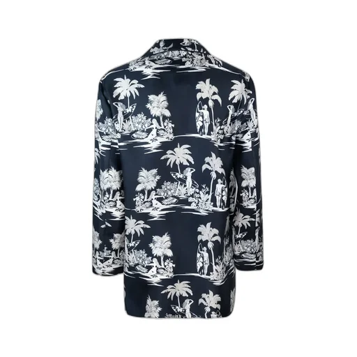 Max Mara Studio Dionigi All-Over Patterned Shirt