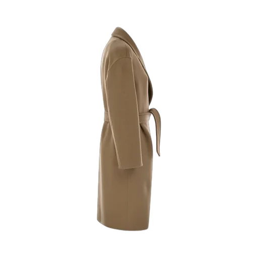 Max Mara Melinda Belted Long-Sleeved Coat