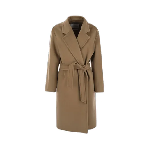 Max Mara Melinda Belted Long-Sleeved Coat