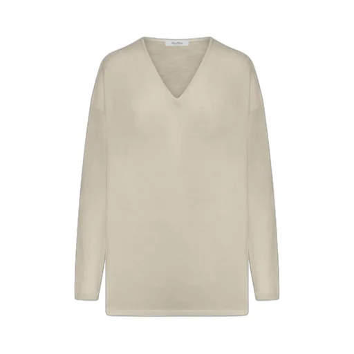 Max Mara Freccia V-Neck Long-Sleeved Jumper