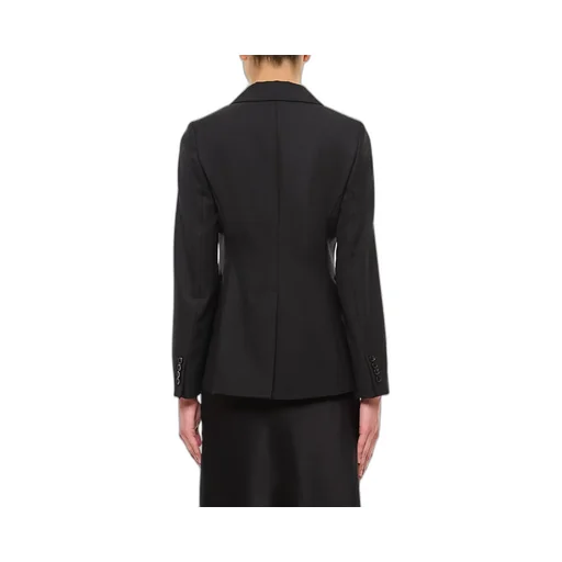 Max Mara Sanna Double-Breasted Long-Sleeved Jacket