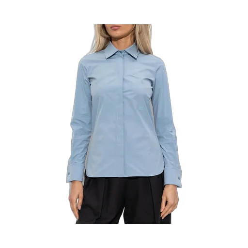 Max Mara Knut Logo Embroidered Button-Up Shirt
