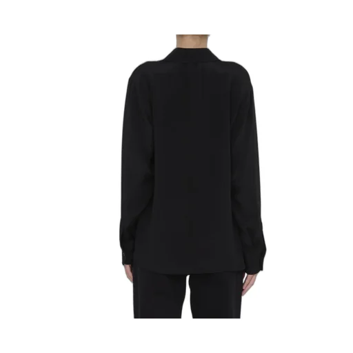 Max Mara Zanzero V-Neck Long-Sleeved Shirt