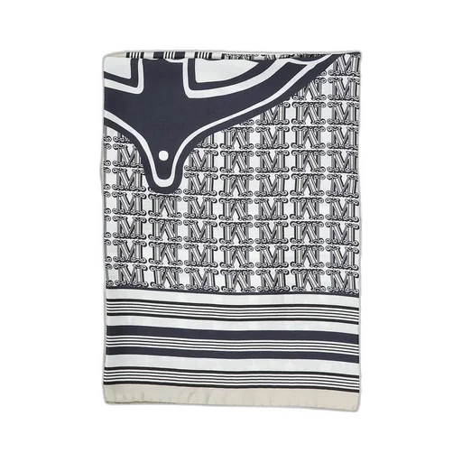 Max Mara Carre 90 W All-Over Printed Scarf
