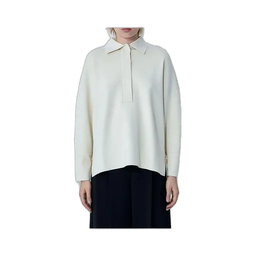 Max Mara Vand Logo Embroidered Polo Top